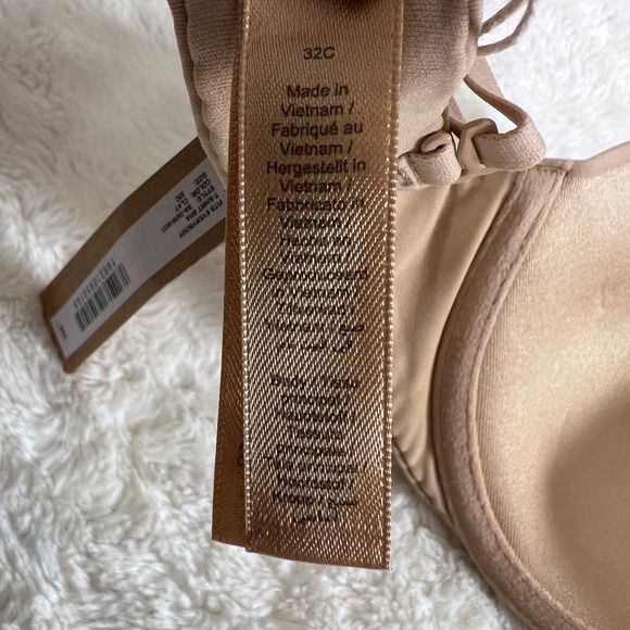 SKIMS Women's Fits Everybody T-Shirt Bra Clay BA-DEM-9221 Size 32C NWT - Picture 11 of 13